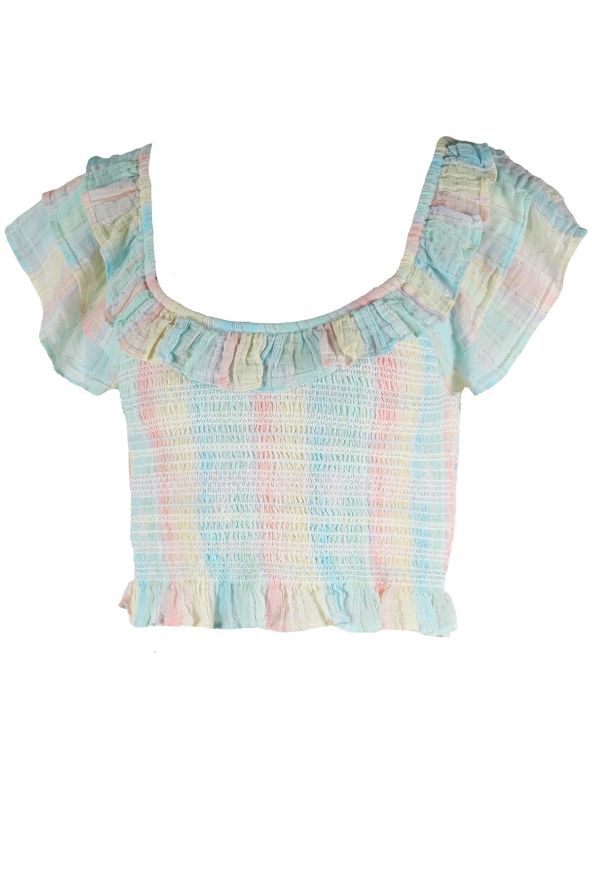 LOVESHACKFANCY MULTI COTTON TOP SMALL