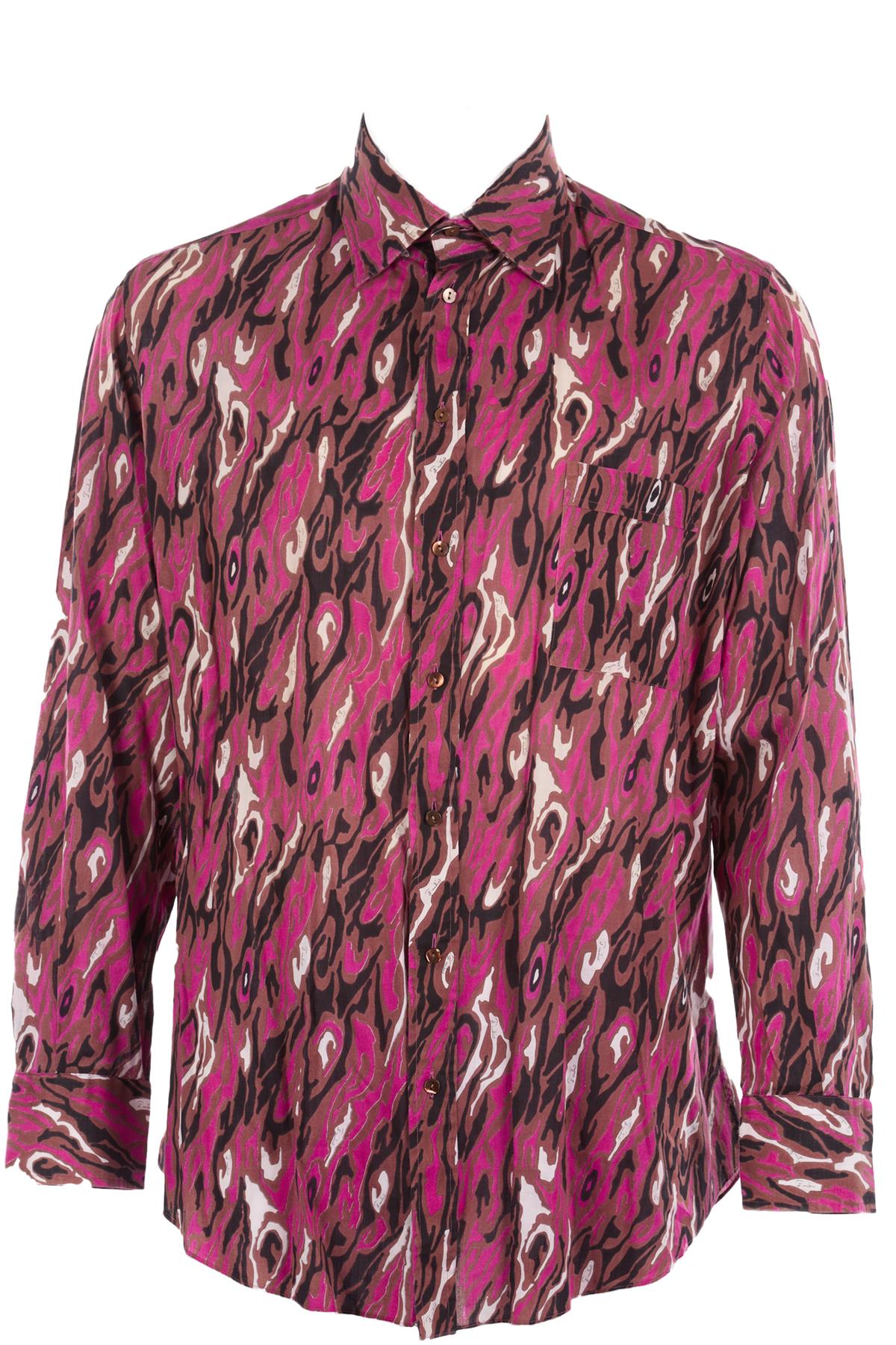 EMILIO PUCCI MULTI MEN'S 1970'S SHIRT IT 46
