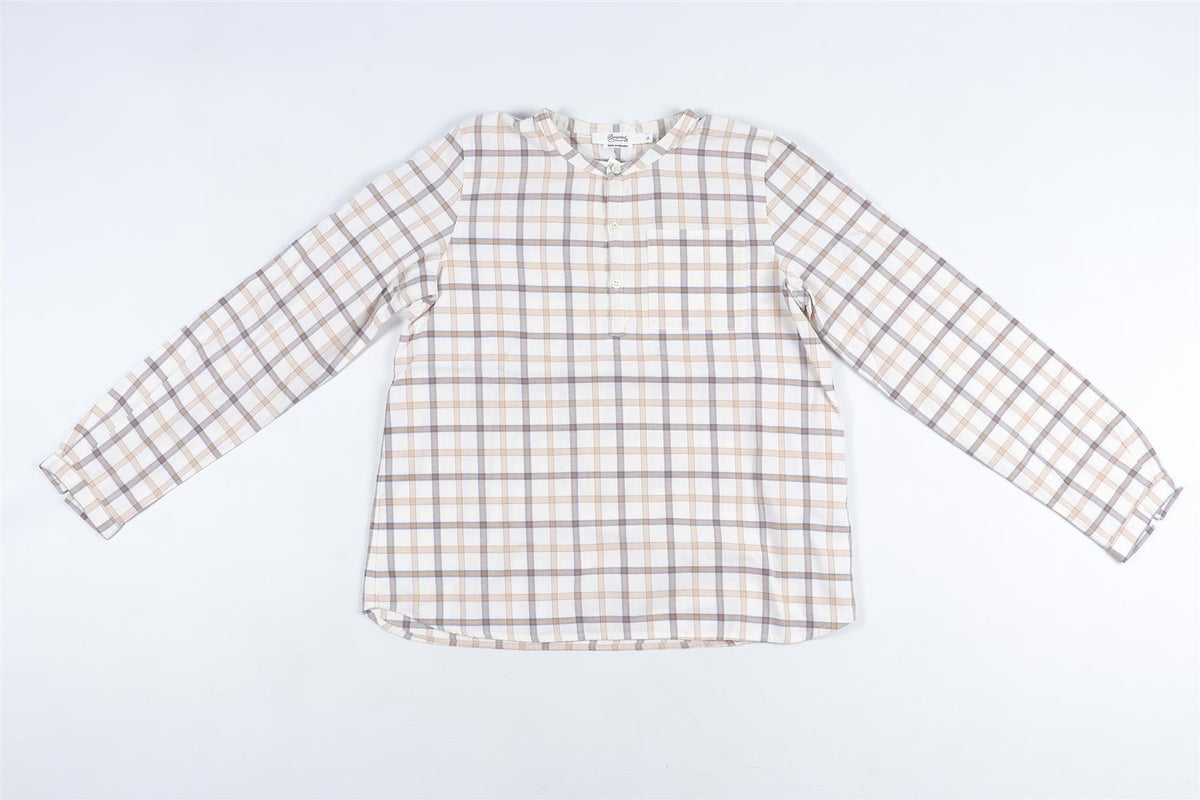 BONPOINT WHITE KIDS BOYS SHIRT 12 YEARS