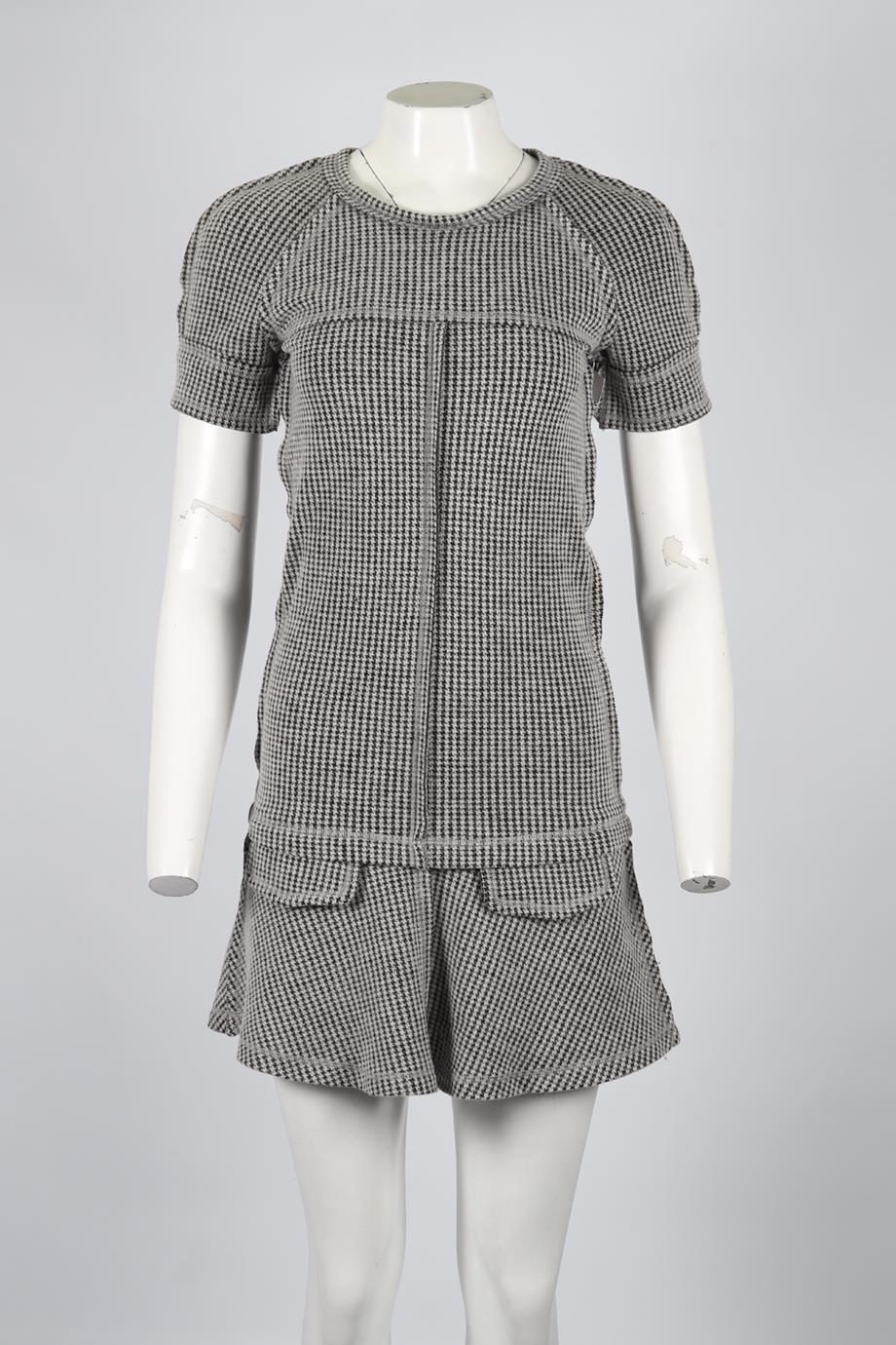 ISABEL MARANT ÉTOILE WOOL BLEND MINI DRESS FR 40 UK 12