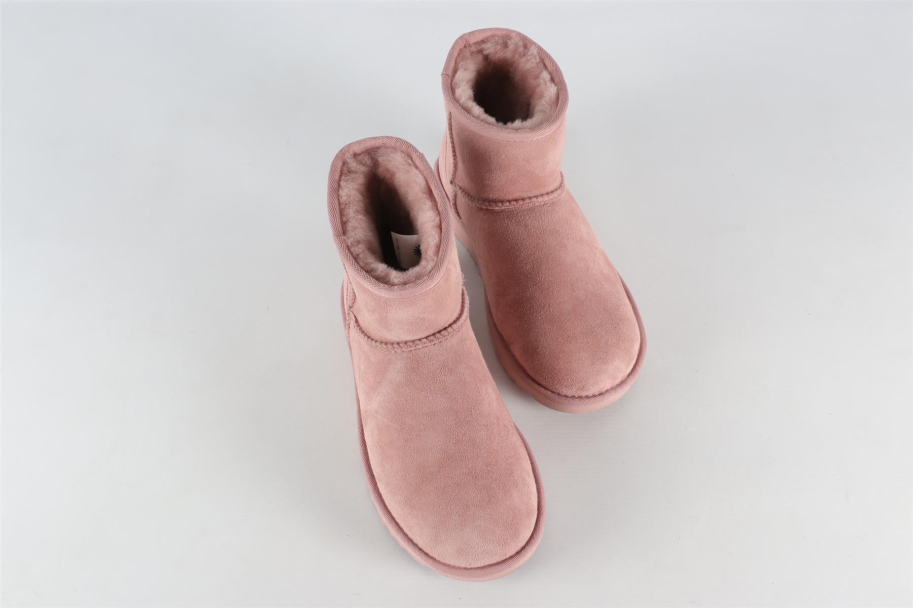 UGG PINK SUEDE ANKLE BOOTS EU 37 UK 4 US 6