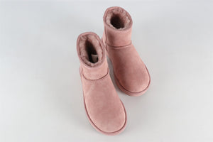 UGG PINK SUEDE ANKLE BOOTS EU 37 UK 4 US 6