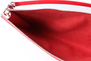 LOUIS VUITTON RED 2007 POCHETTE ACCESSOIRES EPI LEATHER SHOULDER BAG