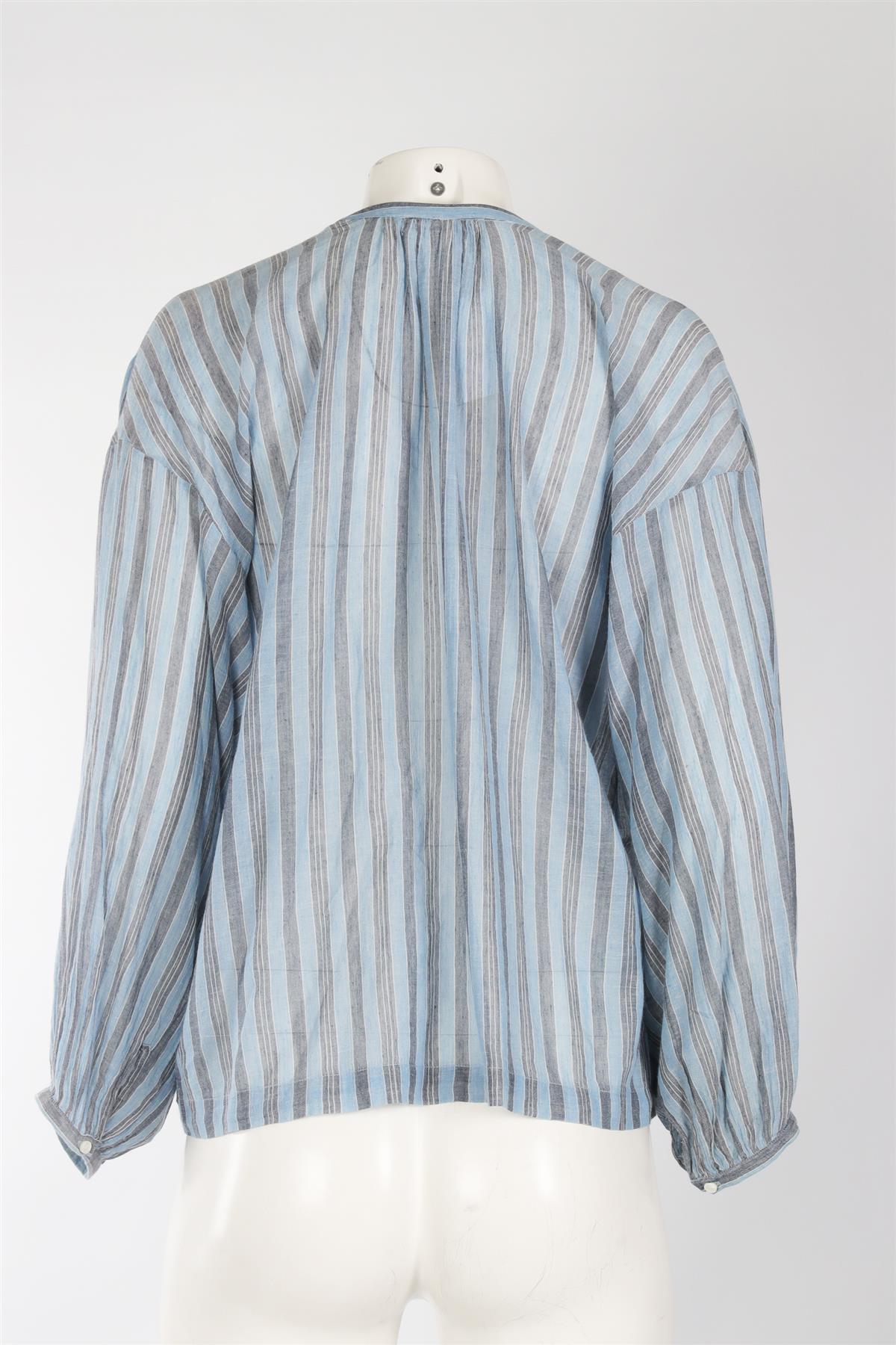 DÔEN BLUE COTTON TOP XSMALL