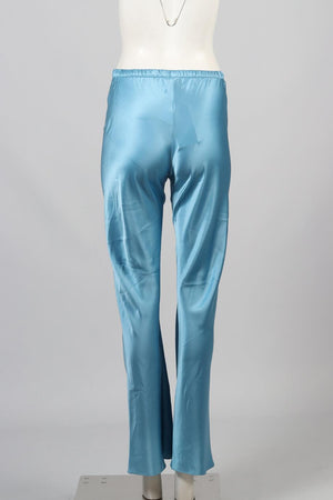 SILK LAUNDRY SILK FLARED PANTS XSMALL