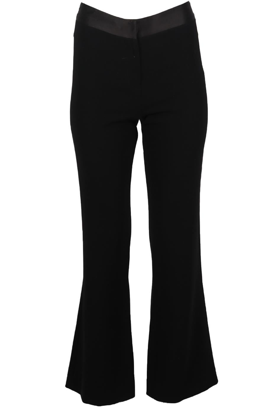 DIANE VON FURSTENBERG SATIN FLARED PANTS US 2 UK 6