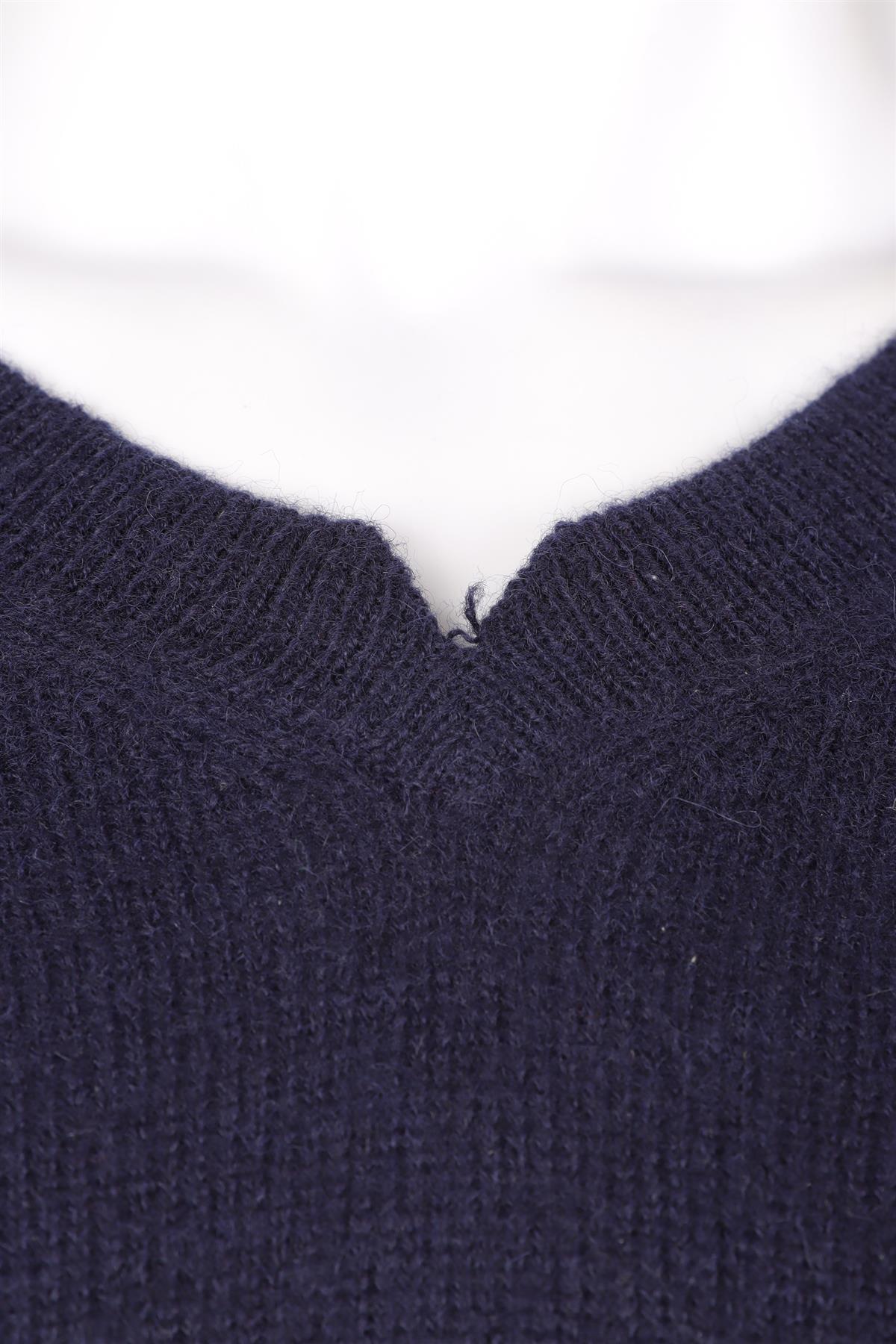 PRADA BLUE MEN'S MOHAIR SWEATER IT 52 UK 42