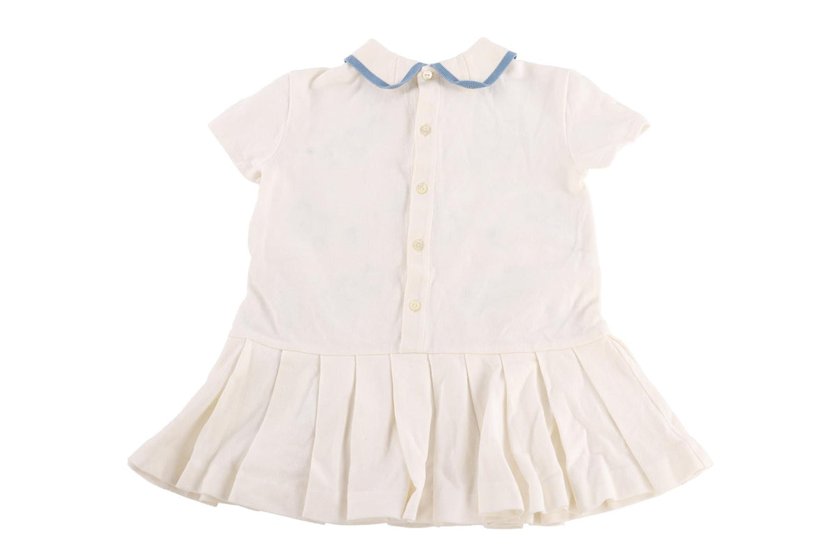 GUCCI CREAM BABY GIRLS DRESS 18-24 MONTHS