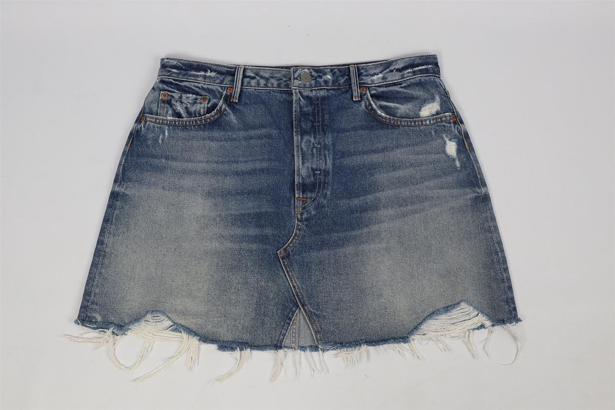 GRLFRND DENIM MINI SKIRT W31 UK 12-14