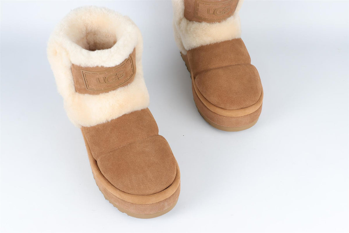 UGG TAN CHILLAPEAK SUEDE BOOTS EU 39 UK 6 US 8