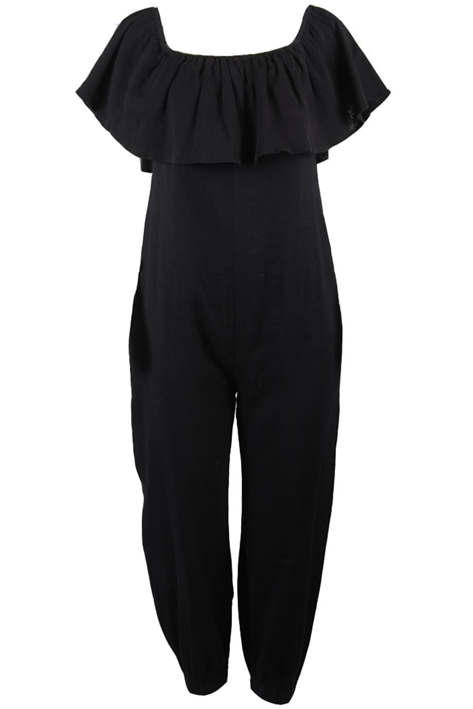 MARA HOFFMAN COTTON BLEND JUMPSUIT MEDIUM