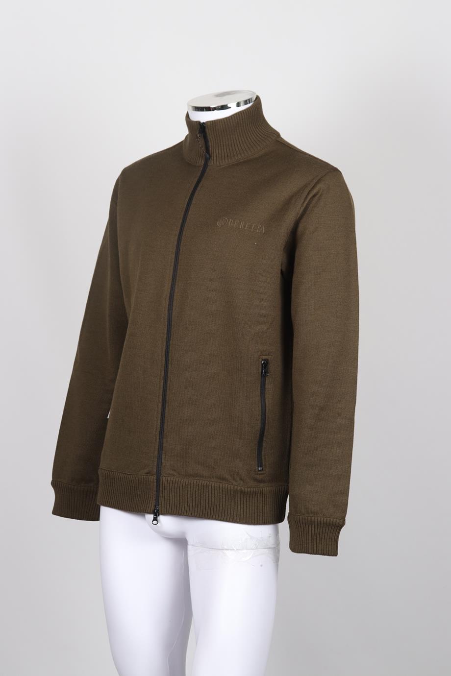 BERETTA MEN'S WOOL BLEND CARDIGAN LARGE