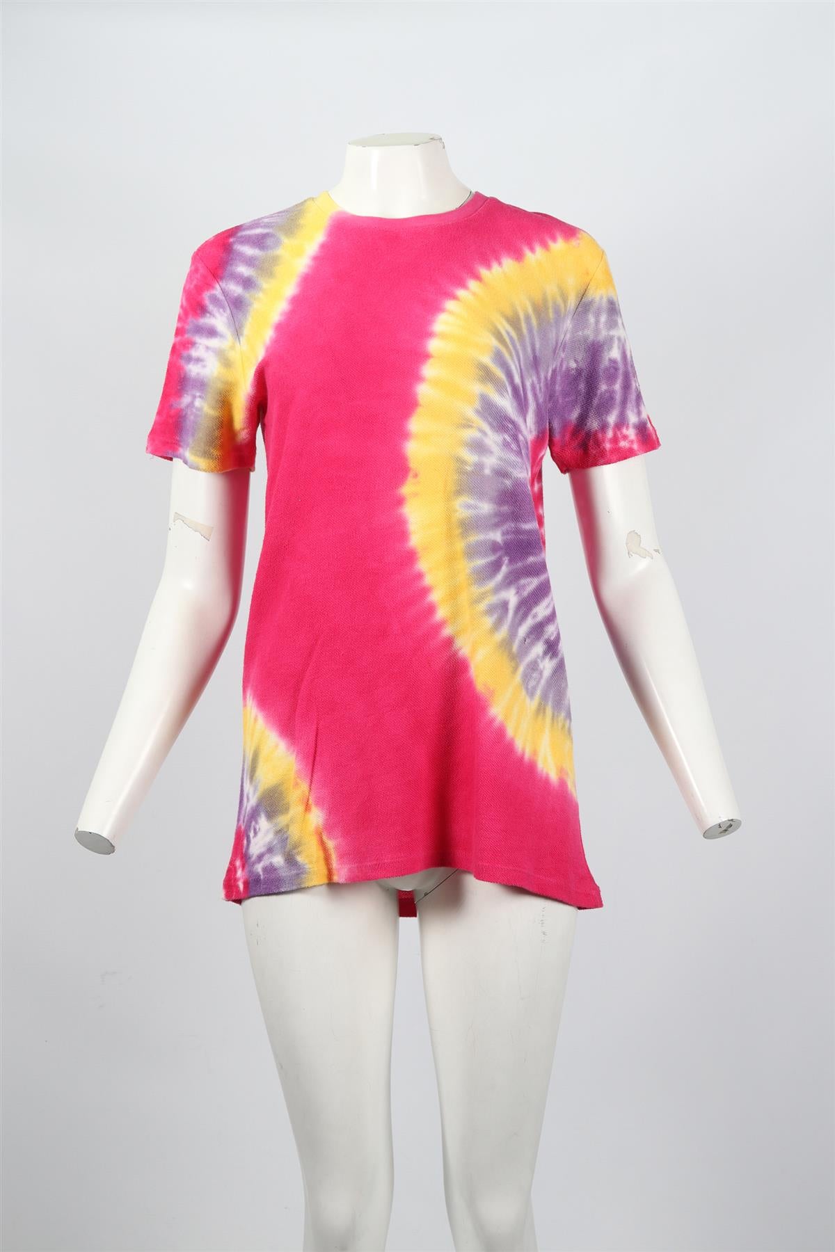 THE ELDER STATESMAN COTTON BLEND TOP SMALL