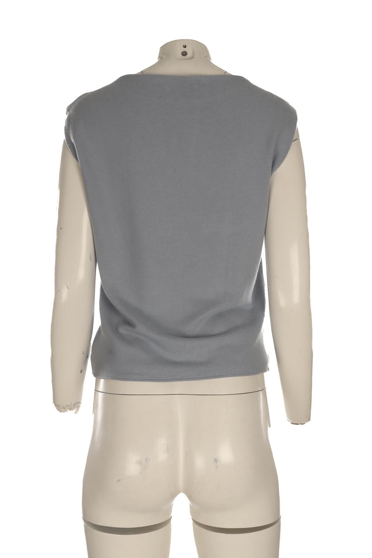 REFORMATION BLUE COTTON TOP SMALL