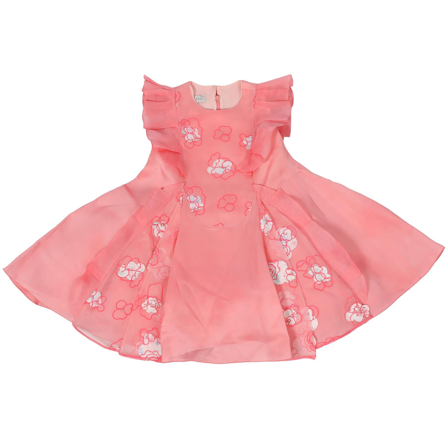 CHRISTIAN DIOR PINK KIDS GIRLS SILK DRESS 4 YEARS | nikkibradford CHRISTIAN DIOR PINK KIDS GIRLS SILK DRESS 4 YEARS | nikkibradford