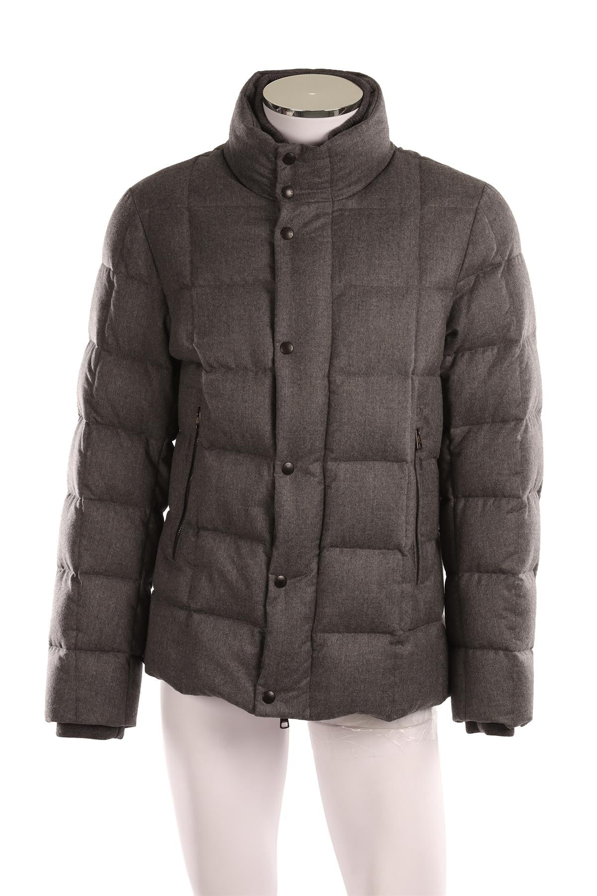 MONCLER GREY MEN'S PADDED DOWN JACKET IT 52 UK/US CHEST 42