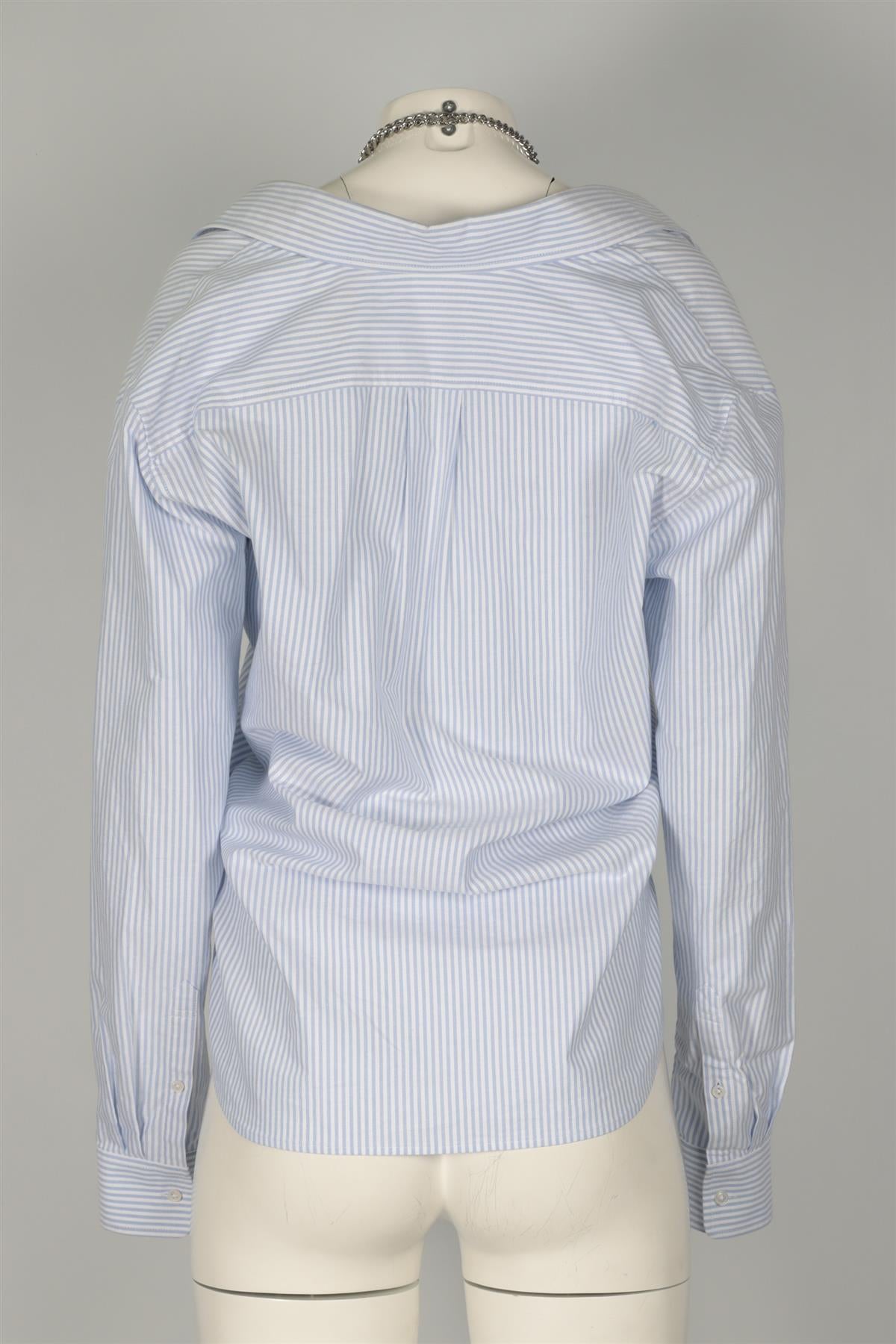 ALEXANDER WANG BLUE COTTON SHIRT SMALL