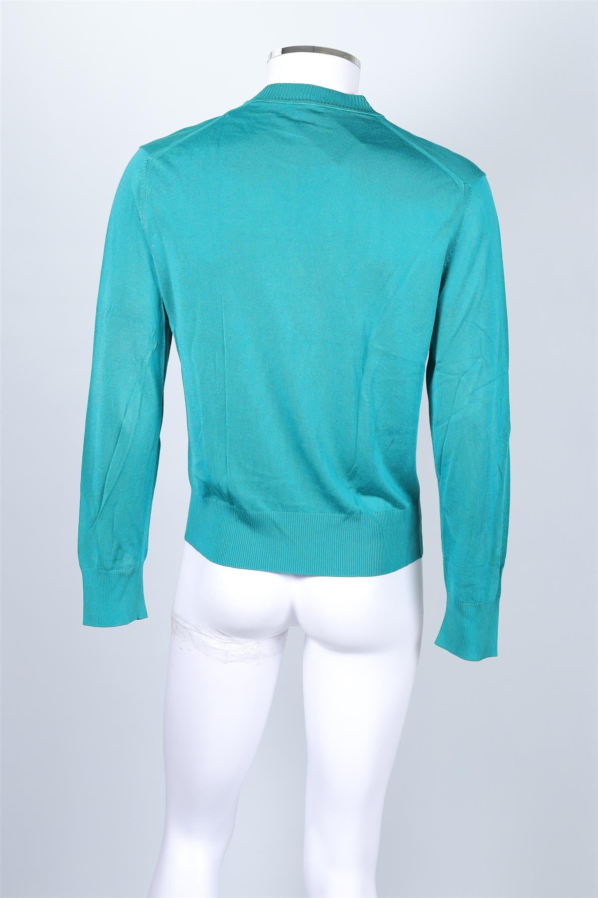 TOM FORD BLUE MEN'S COTTON SWEATER IT 52 UK/US CHEST 42