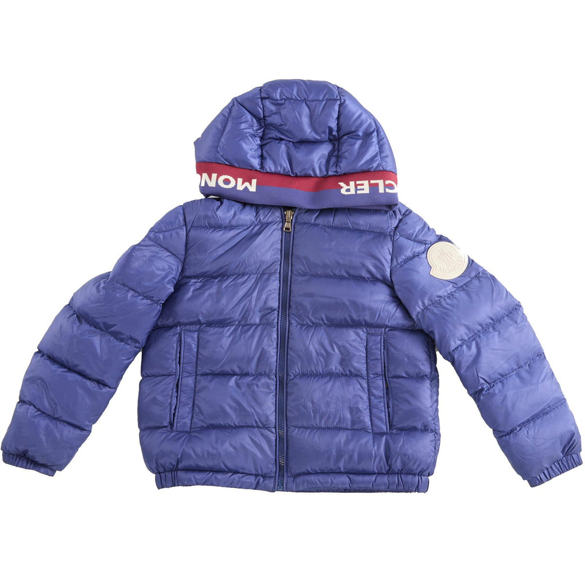 MONCLER BLUE KIDS BOYS JACKET 8 YEARS