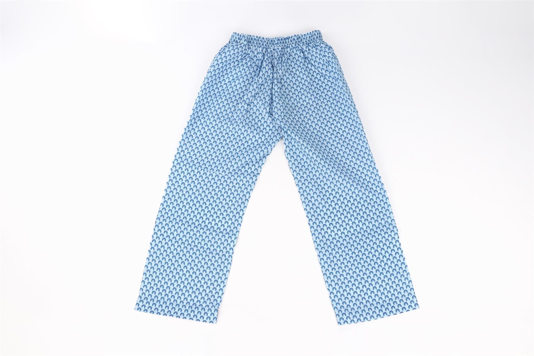 DEREK ROSE BLUE KIDS BOYS PYJAMA SET 7-8 YEARS