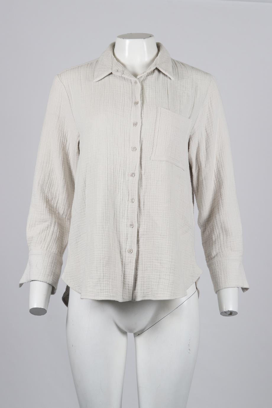 SABLYN COTTON BLEND SHIRT XSMALL