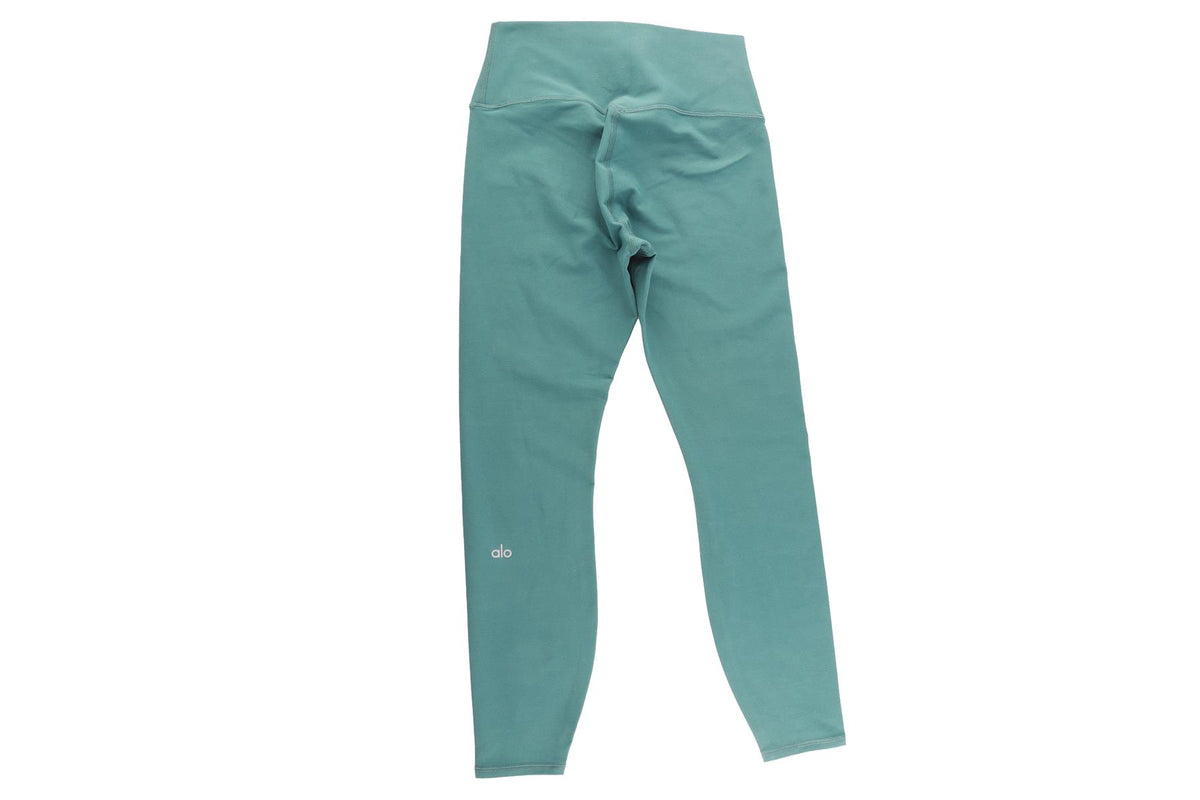 ALO GREEN SPANDEX LEGGINGS SMALL