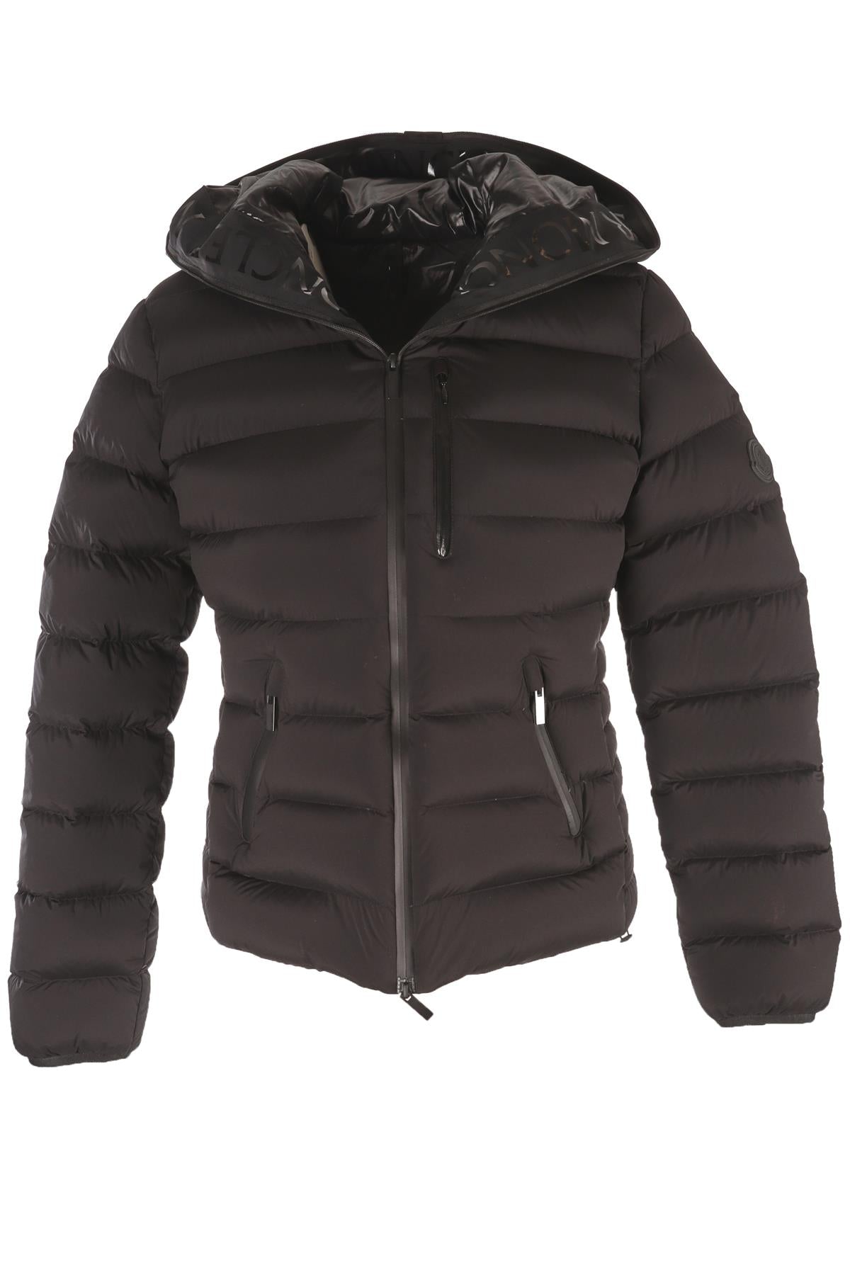 MONCLER BLACK PADDED DOWN JACKET XSMALL