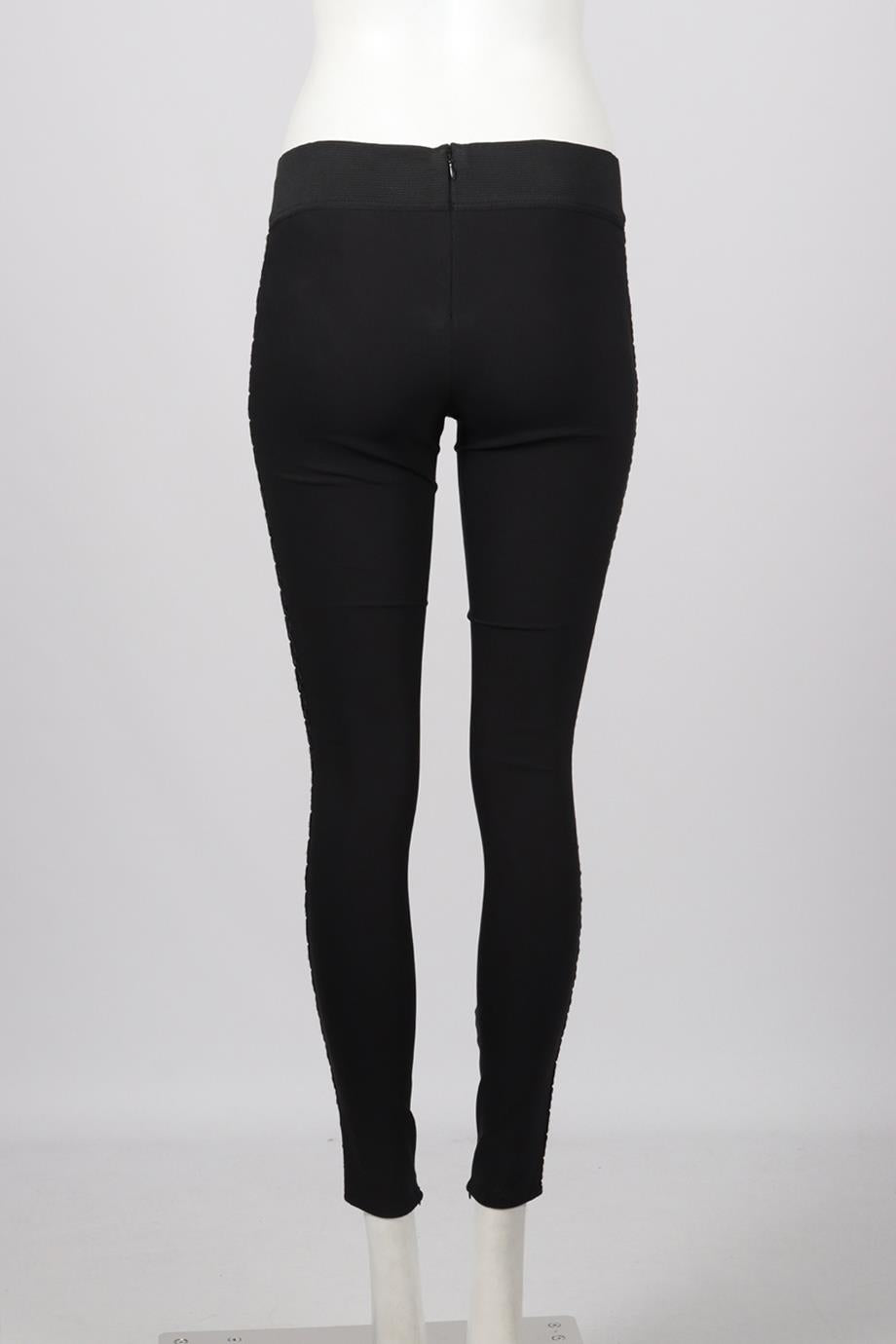 STELLA MCCARTNEY WOOL BLEND SKINNY PANTS IT 36 UK 4