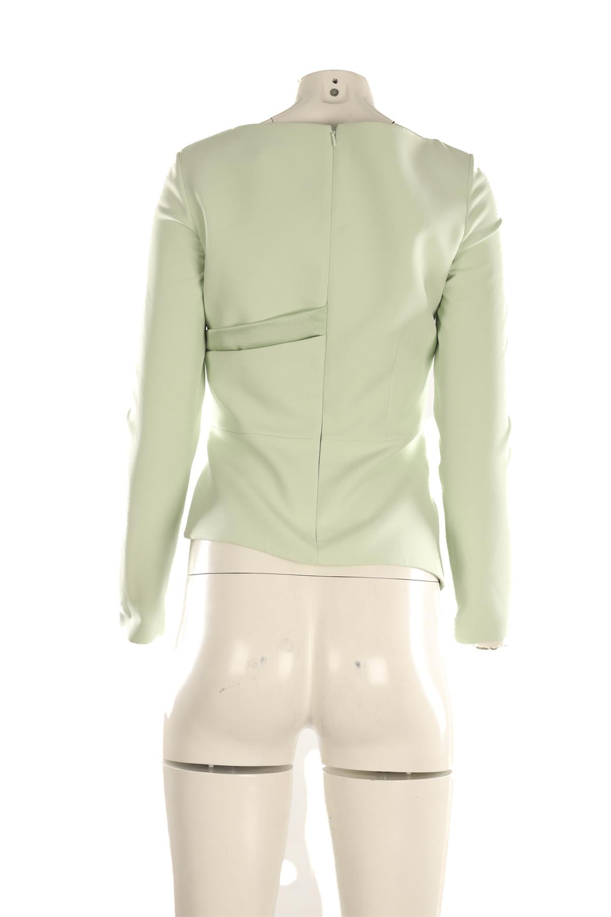 SAFIYAA GREEN CREPE TOP FR 38 UK 10