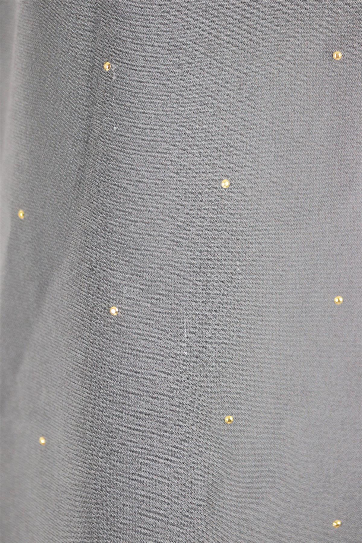STELLA MCCARTNEY EMBELLISHED CREPE TOP IT 36 UK 4