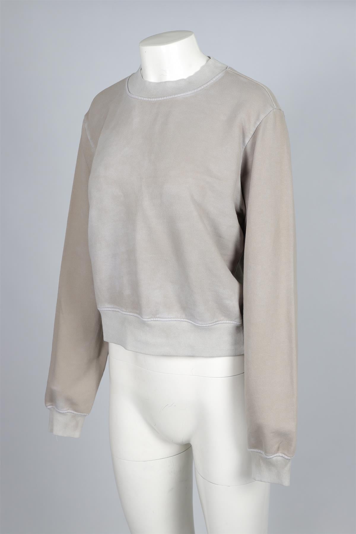 COTTON CITIZEN GREY COTTON SWEATSHIRT MEDIUM