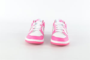 NIKE PINK LEATHER TRAINERS EU 37 UK 4 US 6.5