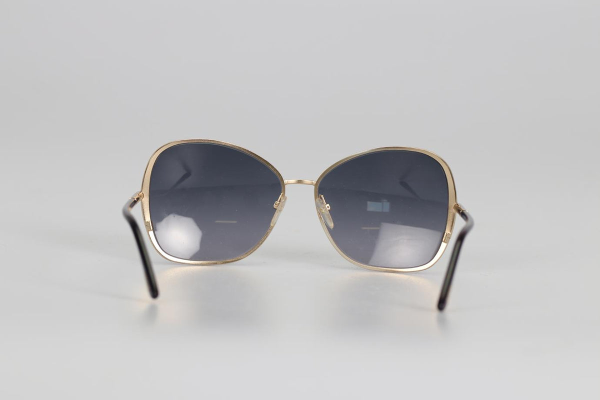 TOM FORD SQUARE FRAME ACETATE SUNGLASSES