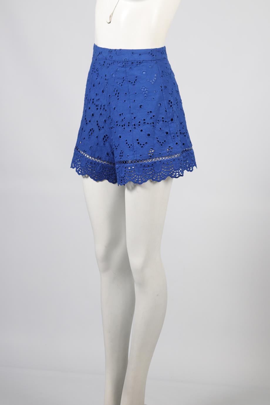 ZIMMERMANN COTTON SHORTS UK 8