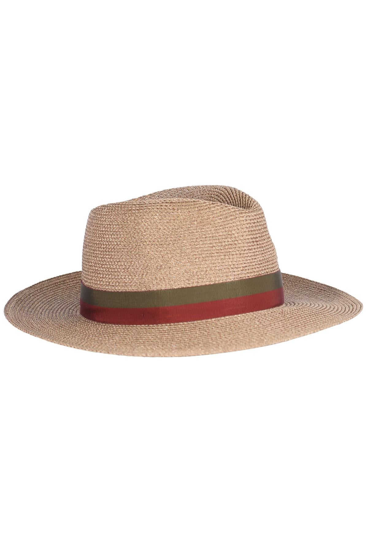 MAISON MICHEL STRAW HAT MEDIUM