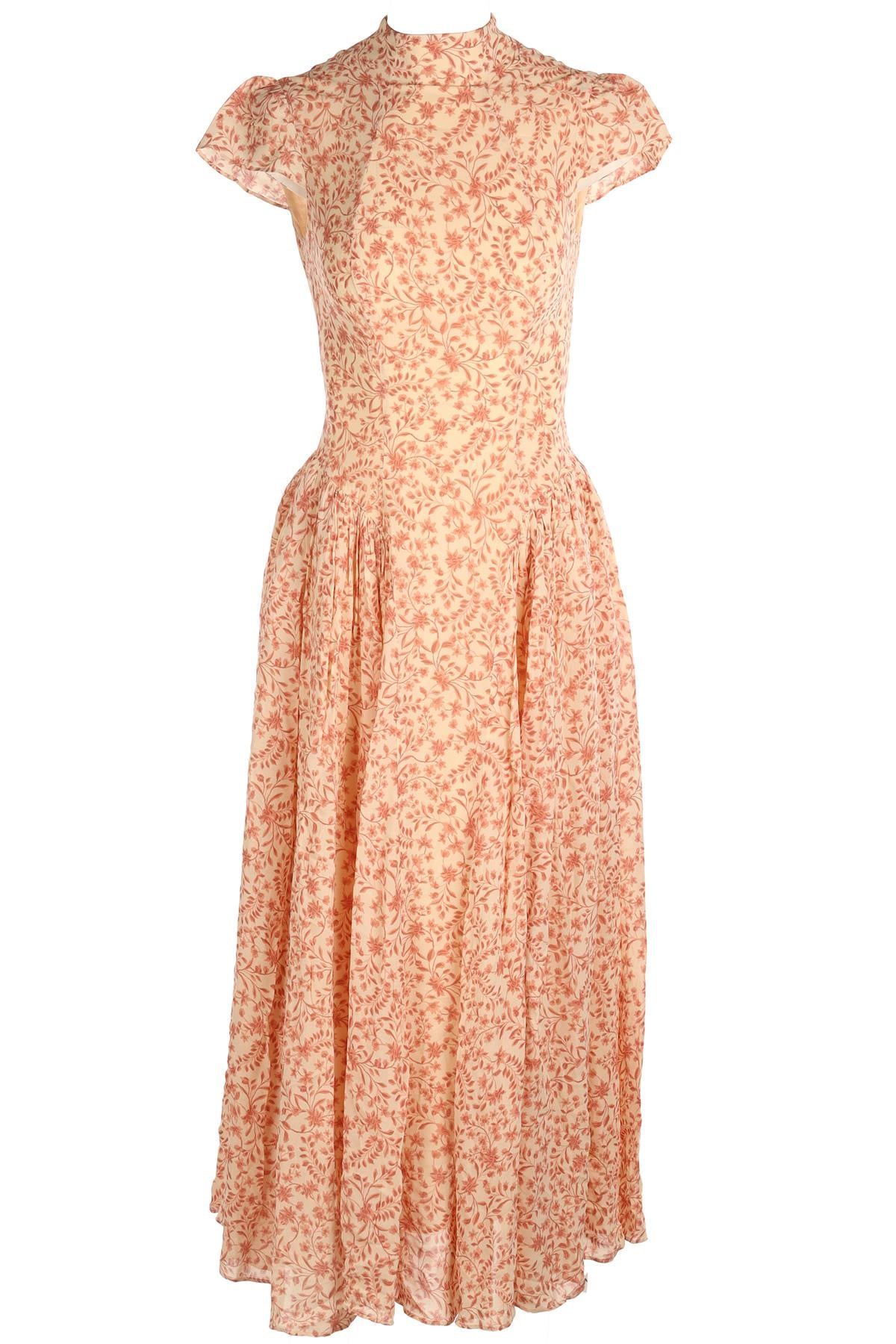 REFORMATION MULTI CREPE MAXI DRESS US 2 UK 6