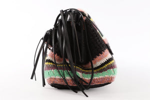 CHLOÉ MULTI PENELOPE SMALL KNIT SHOULDER BAG