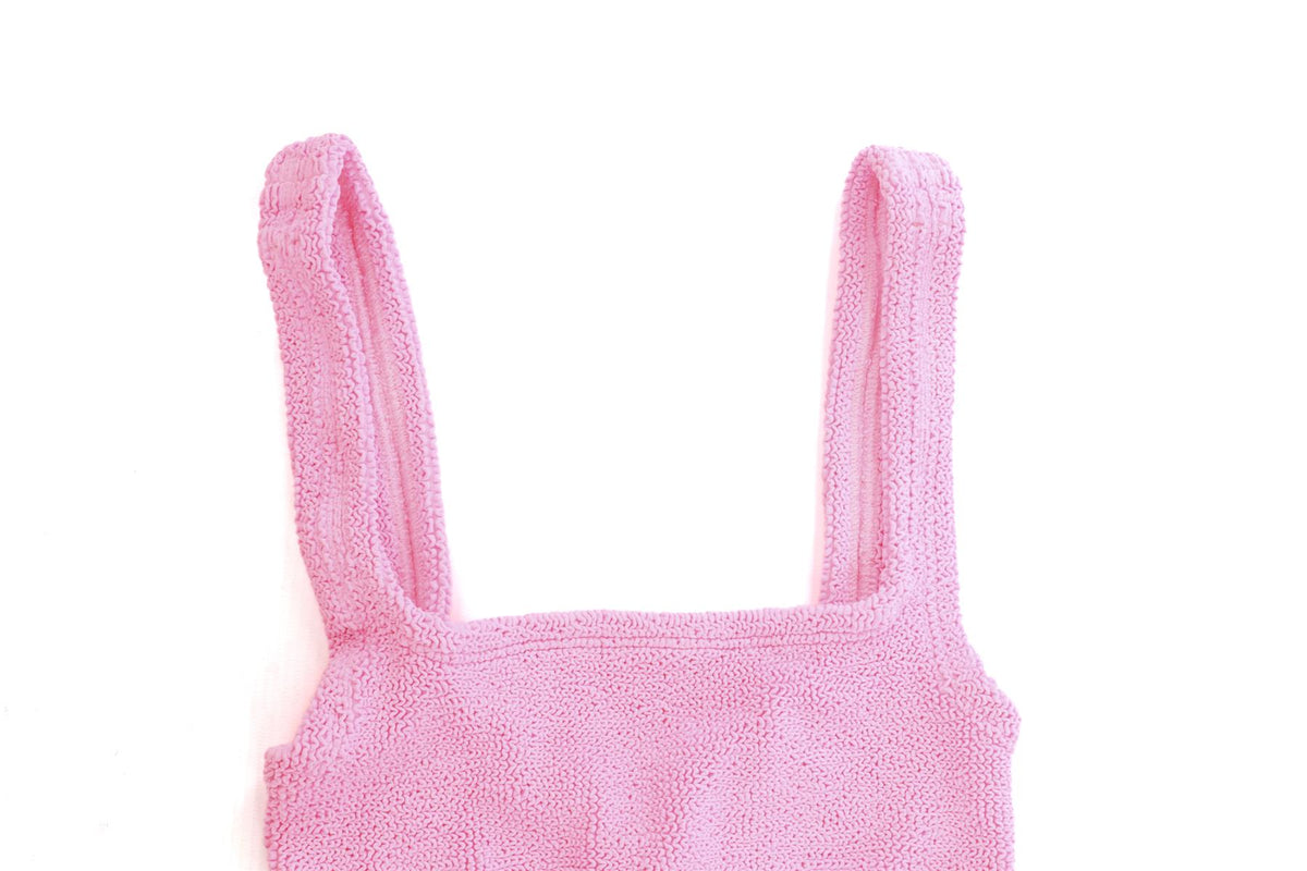 HUNZA G PINK BIKINI ONE SIZE