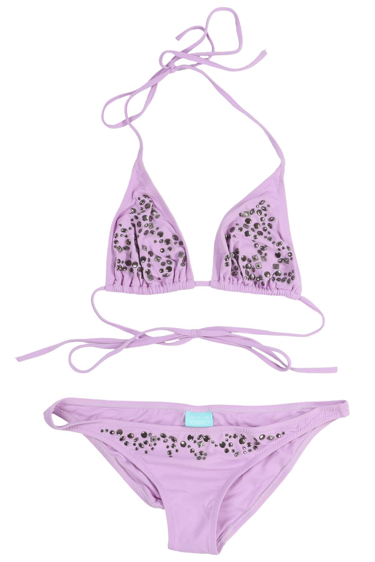 MELISSA ODABASH PURPLE BIKINI UK 10-14