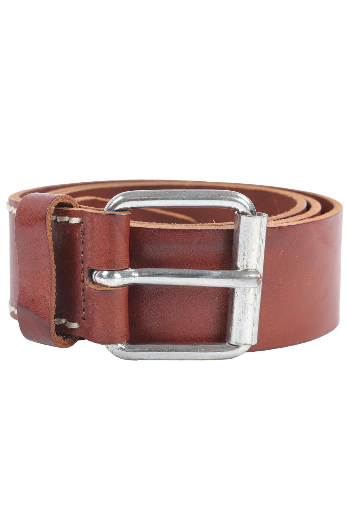 ISABEL MARANT BROWN LEATHER BELT MEDIUM