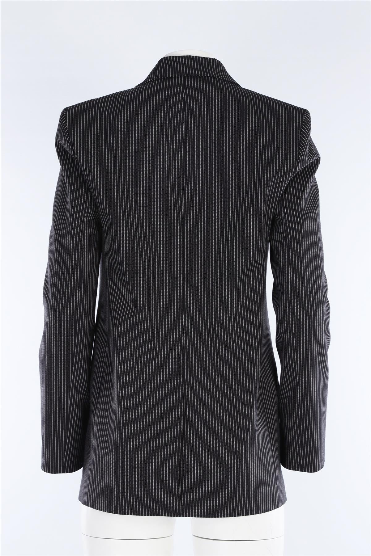 ALEXANDER WANG BLACK WOVEN BLAZER US 4 UK 8