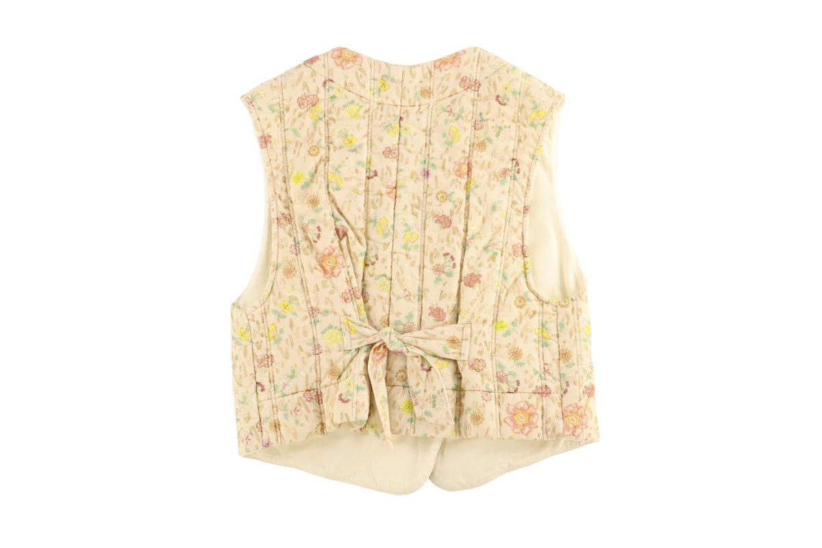 FORTE FORTE MULTI COTTON WAISTCOAT UK 6