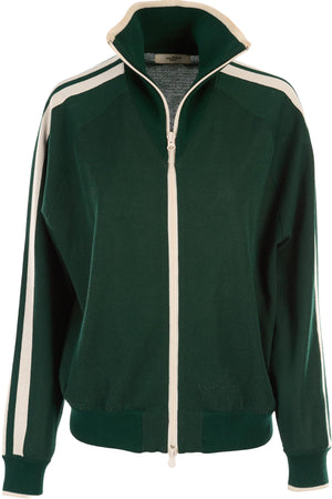 ISABEL MARANT ÉTOILE GREEN KNIT CARDIGAN FR 44