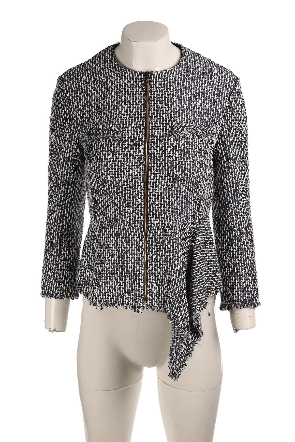 ROLAND MOURET MULTI COTTON JACKET UK 10
