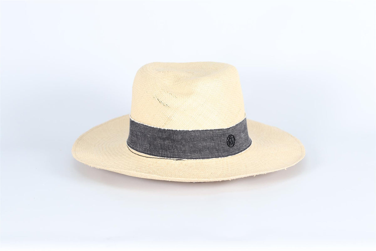 MAISON MICHEL STRAW HAT MEDIUM