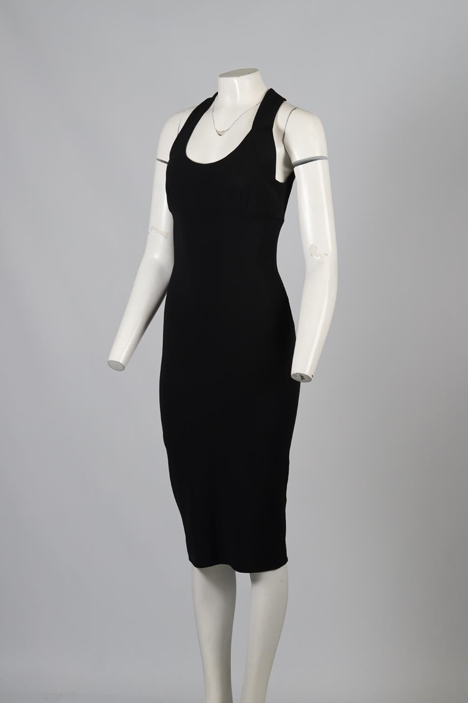 VICTORIA BECKHAM KNIT MIDI DRESS UK 12