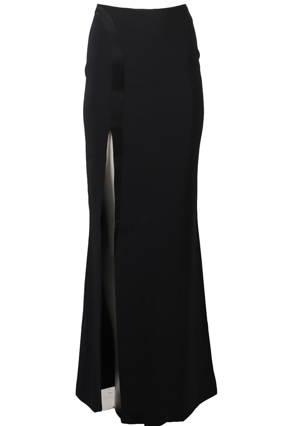 MUGLER CREPE MAXI SKIRT FR 36 UK 8