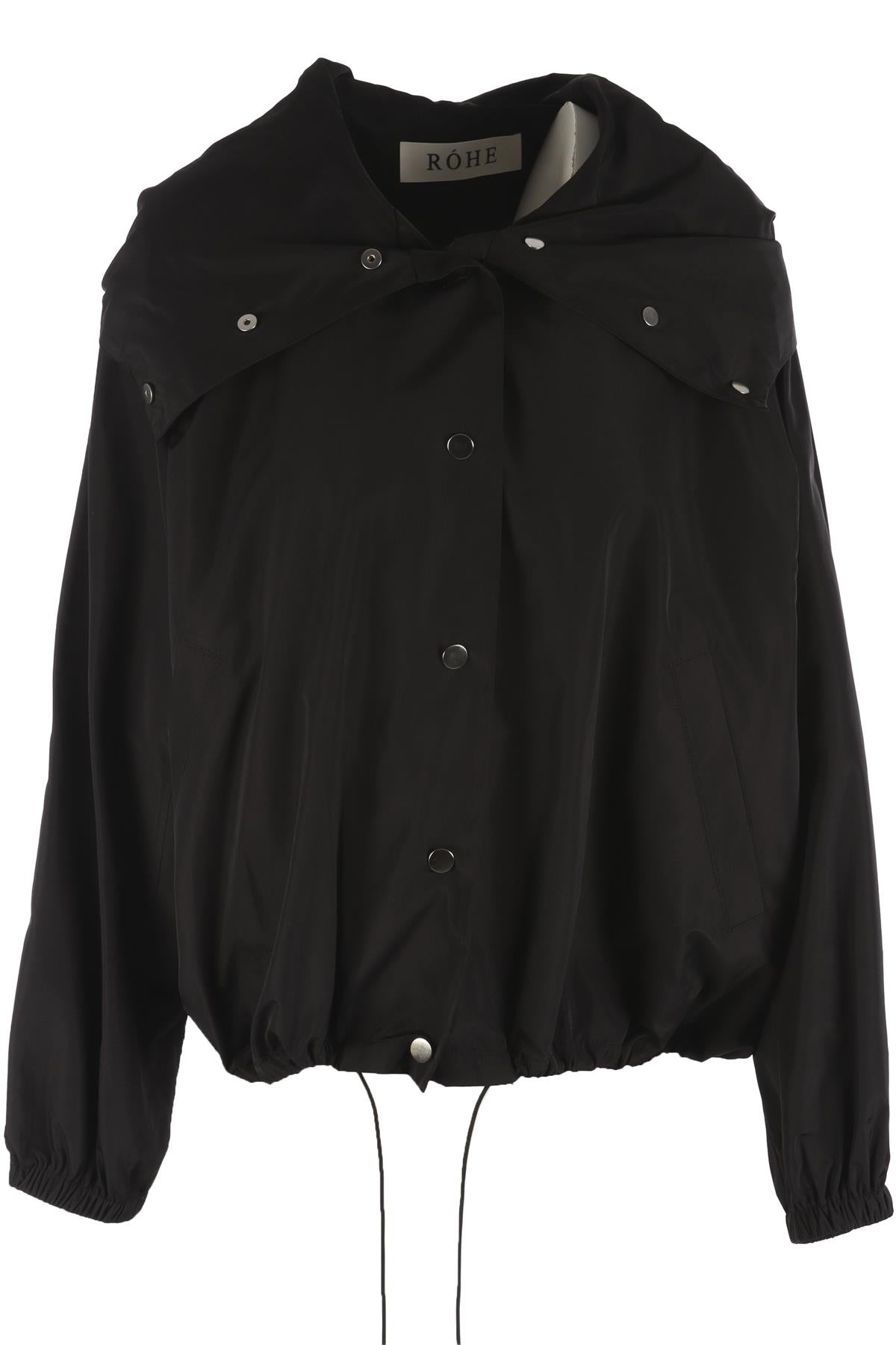 ROHÉ BLACK SILK JACKET SMALL