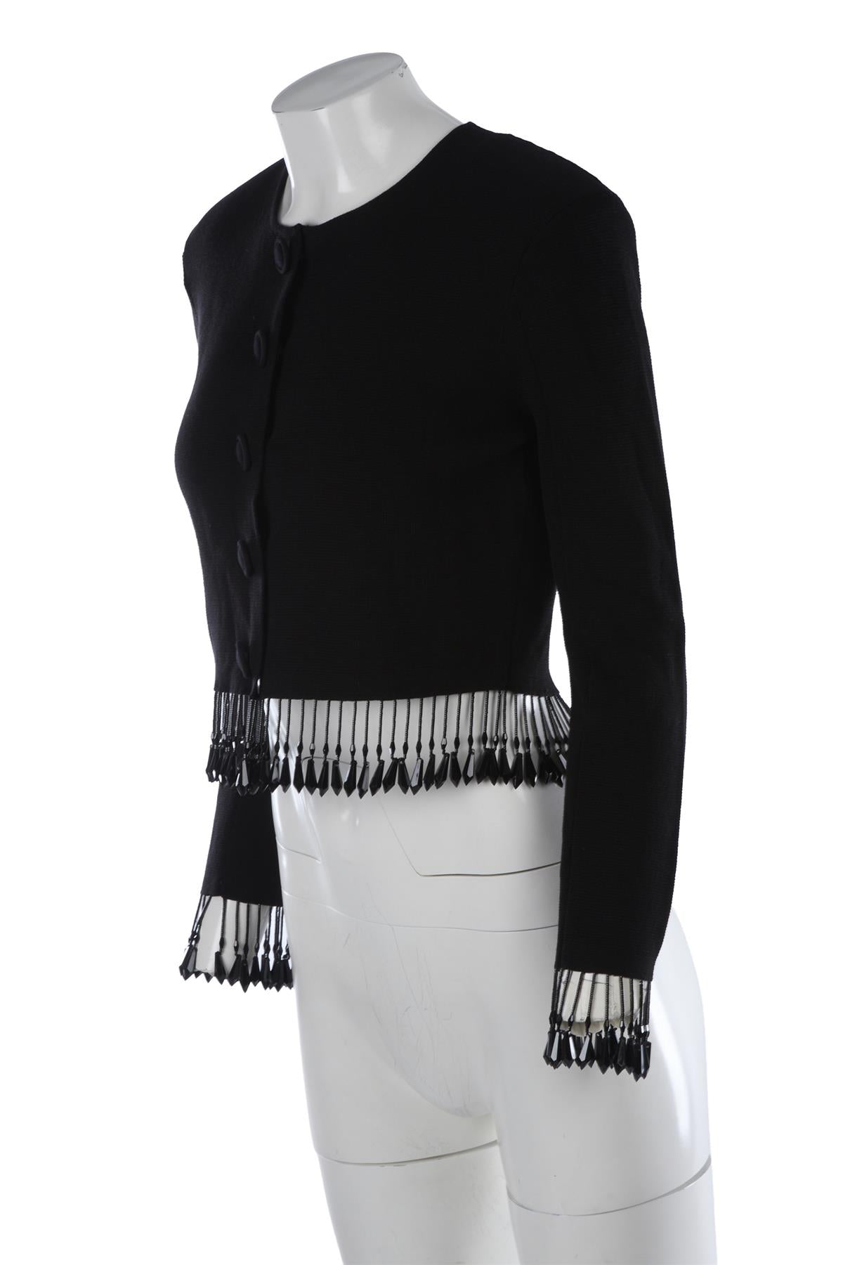 Black Knit Cardigan