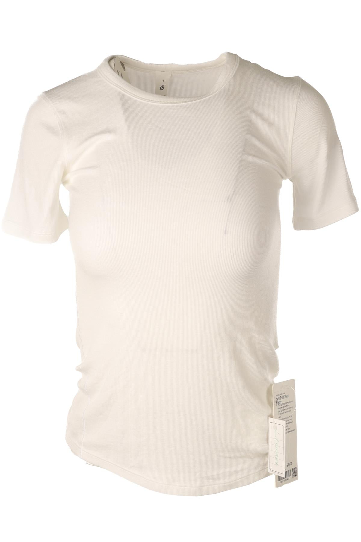 LULULEMON WHITE JERSEY TOP US 4 UK 8